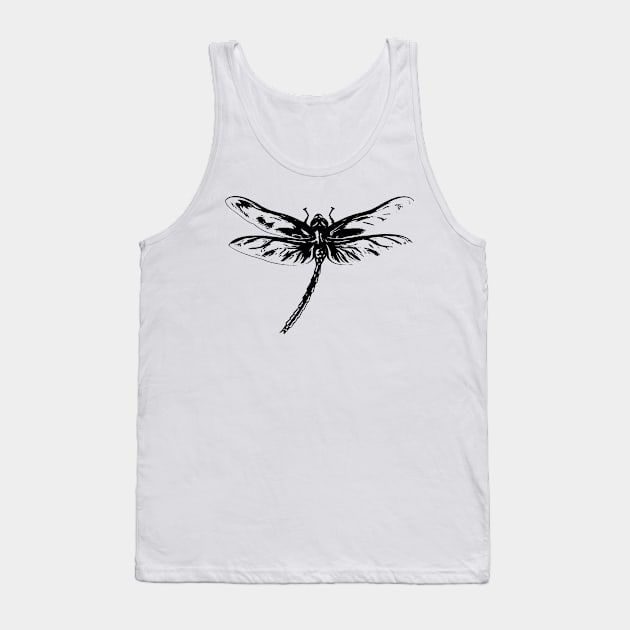 Dragonfly Tank Top by Nimmersatt